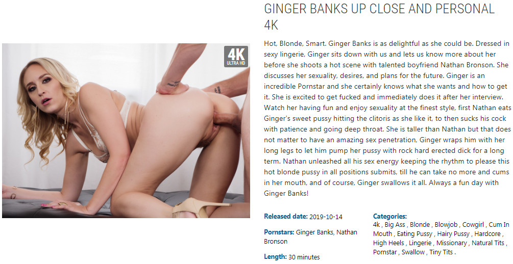 Ginger banks cumming next her free porn pic